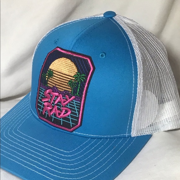 STAY RAD mesh trucker dad hat - Picture 2 of 3